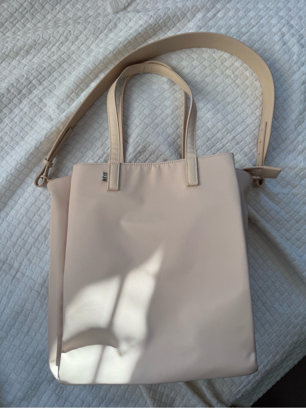 BEIS The Commuter Tote - Cream